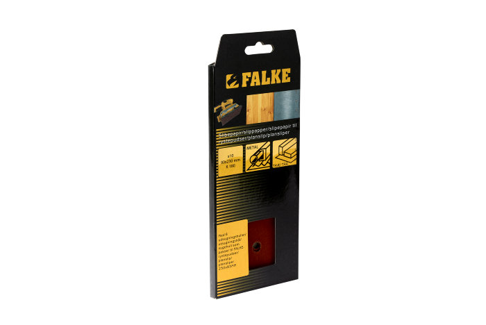 Falke slipepapir K180 230 x 93 mm til plansliper